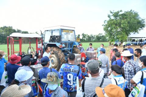 งานแสดงแปลงปลูกพันธุ์ NKข้าวโพดหลังนา