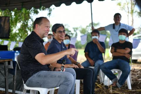 งานแสดงแปลงปลูกพันธุ์ NKข้าวโพดหลังนา